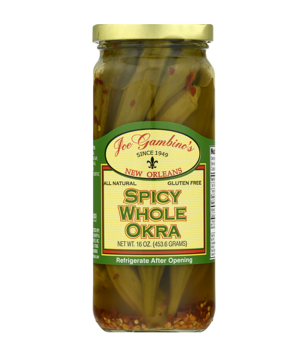 Gambino's Spicy Whole Okra 16oz