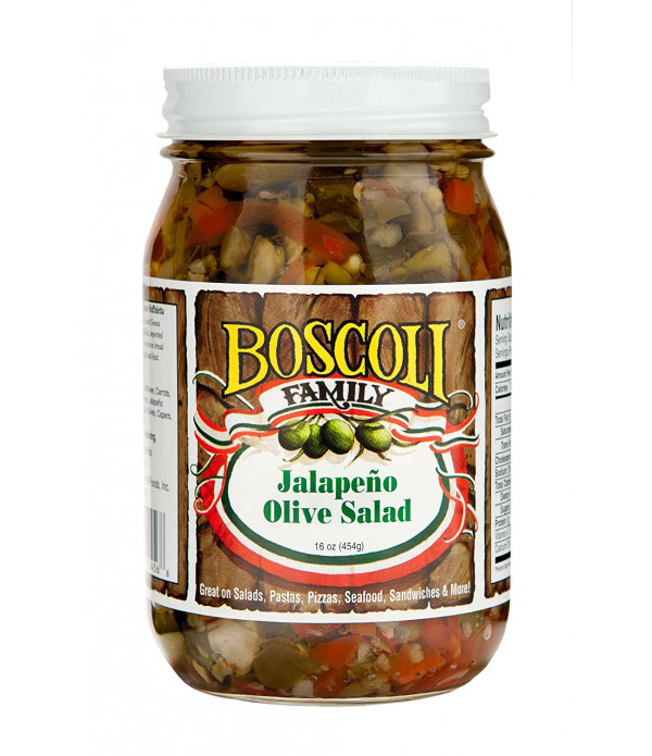 Boscoli Jalapeno Olive Salad 15.5oz