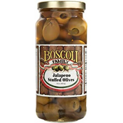 Boscoli Jalapeno Stuffed Olives 16oz