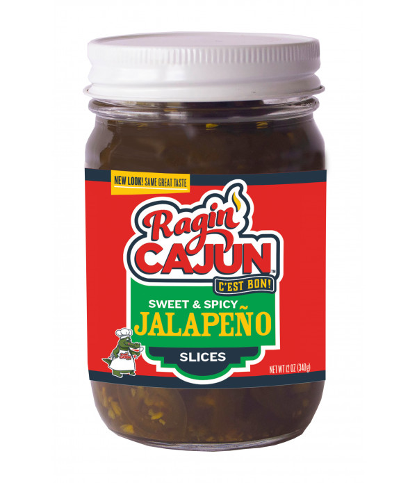 Ragin Cajun Candied Jalapeno Slices 12oz