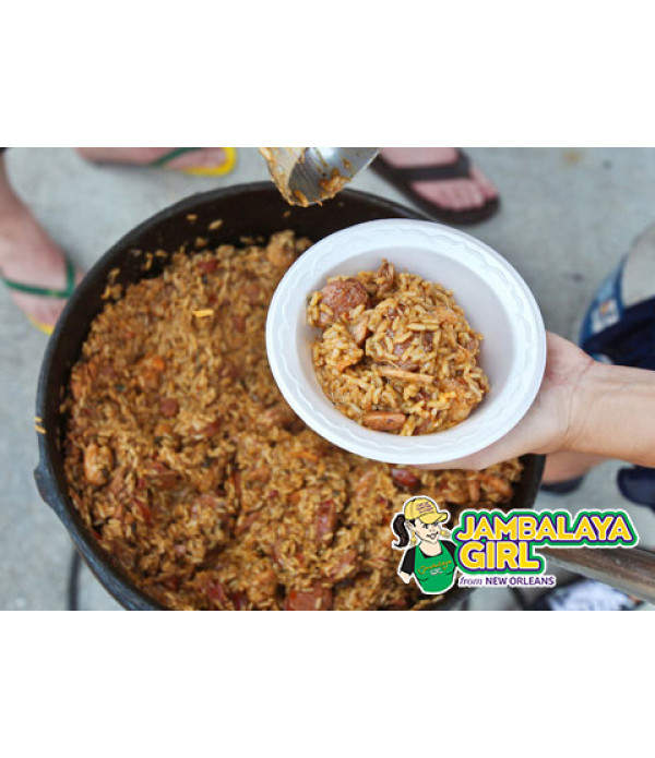Jambalaya Girl - Food Service Jambalaya Seasoned Rice Blend, 25 lb. box