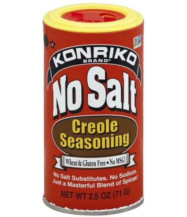 Konriko NO SALT CREOLE SEASONING 2.5 oz