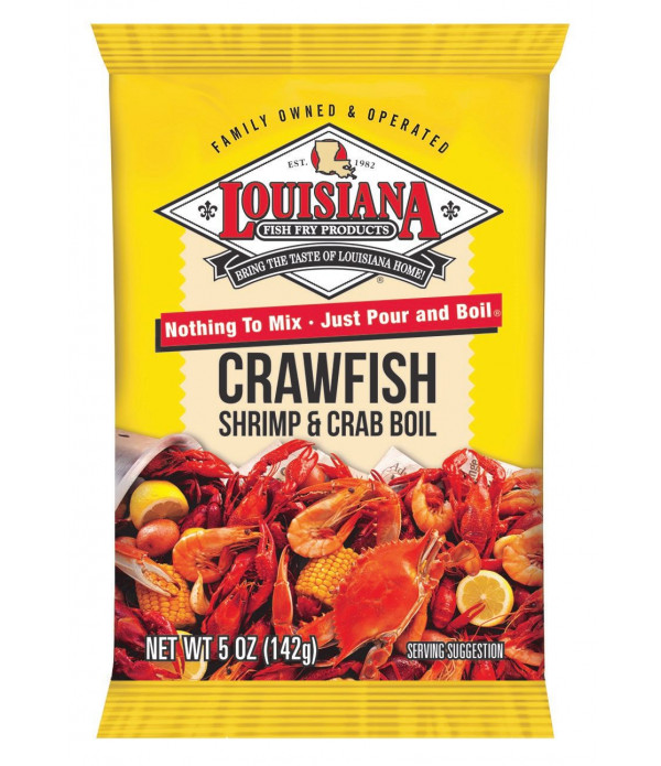 Louisiana Fish Fry Crawfish Crab & Shrimp Boil 5oz