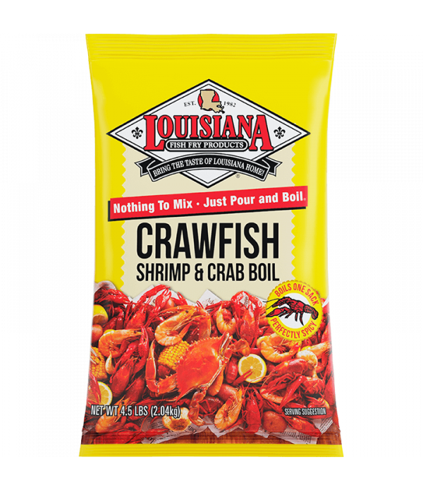 Louisiana Fish Fry Crawfish Crab & Shrimp Boil 4.5lb