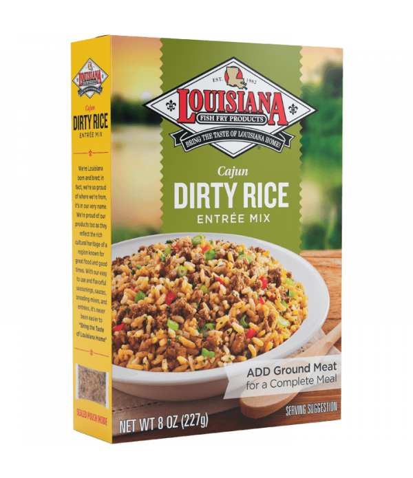 Louisiana Fish Fry Dirty Rice Mix 8oz
