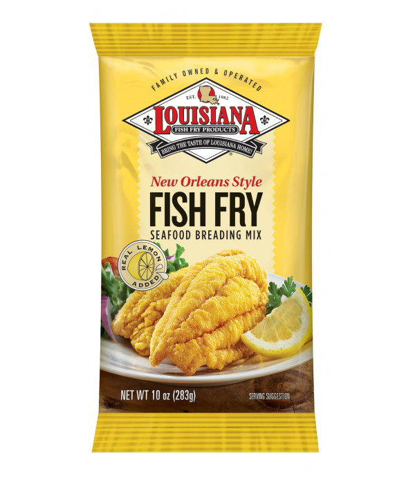 Louisiana Fish Fry New Orleans Style Lemon Fish Fry 10oz