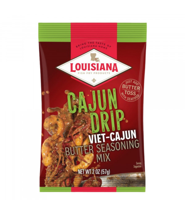 Louisiana Fish Fry Cajun Drip Viet-Cajun 2oz - Seafood Seasoning