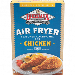 Crispy and Flavorful Chicken Coating with Louisiana Fish Fry Air Fry Chicken Coating Mix - 5oz