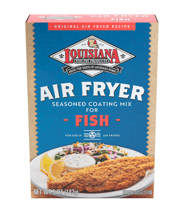Louisiana Fish Fry Air Fry Fish Coating Mix 5oz
