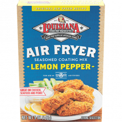 Louisiana Fish Fry Air Fry Lemon Pepper Coating Mi...