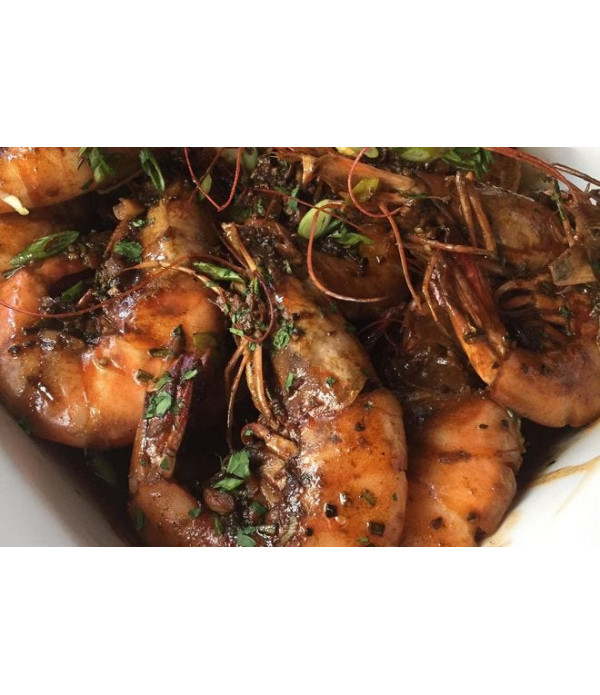 Delicious and Flavorful BBQ Shrimp with Louisiana Fish Fry BBQ Shrimp Mix - 1.5oz