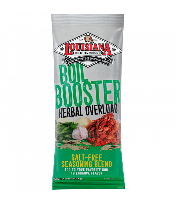 Louisiana Fish Fry Boil Booster Herbal Overload 8oz