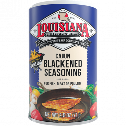 Delicious and Flavorful Blackened Fish with Louisiana Fish Fry Blackened Fish Seasoning - 2.5oz