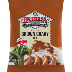 Louisiana Fish Fry Brown Gravy Mix 1.5oz