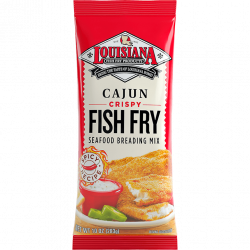 Flavorful and Crispy Coating for Fried Foods with Louisiana Fish Fry Cajun Fry - 10oz