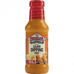 Flavorful and Spicy Dipping Sauce with Louisiana Fish Fry Cajun Dipping Sauce - 10.5oz