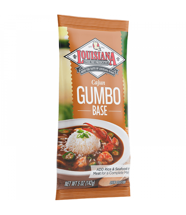 Authentic Gumbo with Louisiana Fish Fry Gumbo Base - 5oz