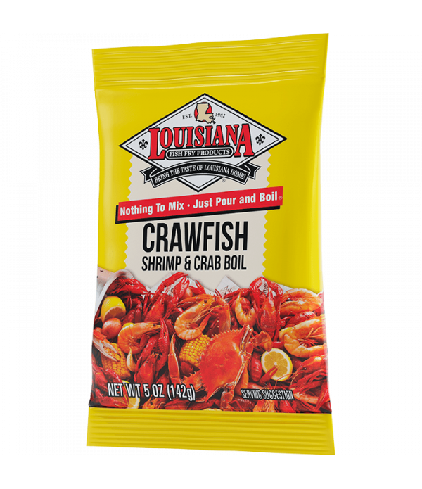 Spicy and Flavorful Louisiana Fish Fry Crawfish Crab & Shrimp Boil - 5oz