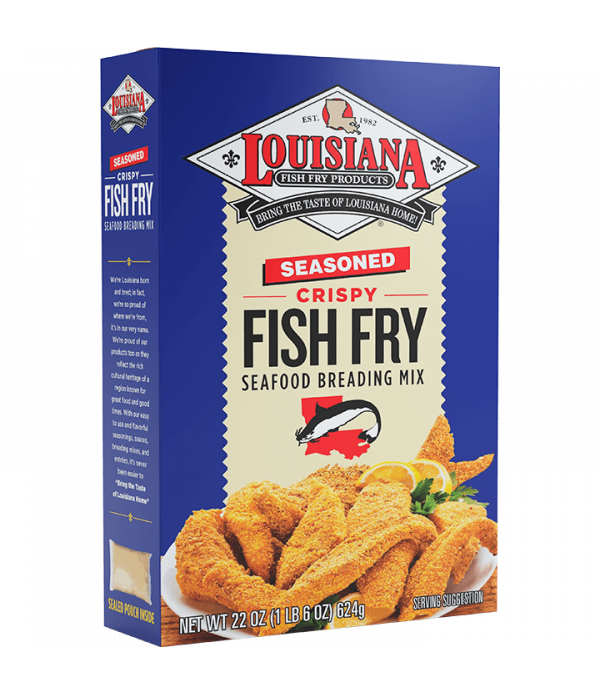 Louisiana Fish Fry Seasoned Fish Fry 22oz Box