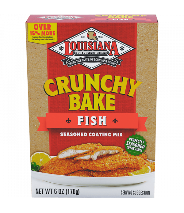 Louisiana Fish Fry Fish Crunchy Bake 6oz