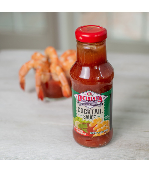 Tangy and Flavorful Louisiana Fish Fry Cocktail Sauce - 12oz