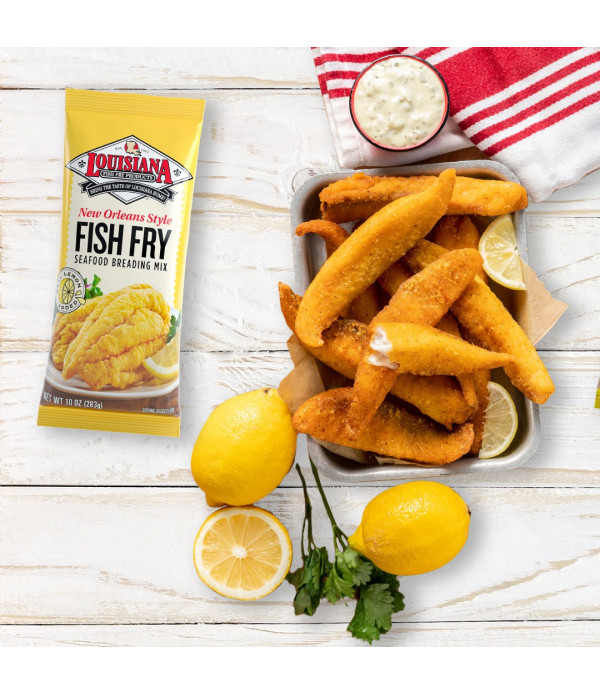 New Orleans Style Lemon Fish Fry