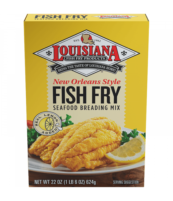Louisiana Fish Fry New Orleans Style Lemon Fish Fry 22oz Box