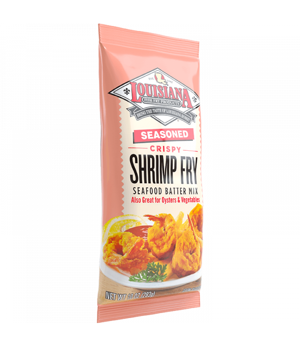 Delicious and Crispy Fried Shrimp with Louisiana Fish Fry Shrimp Fry - 10oz