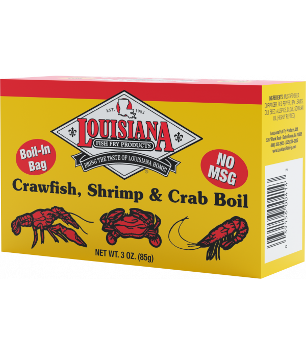 Louisiana Fish Fry Crab Boil Seed Bag 3oz