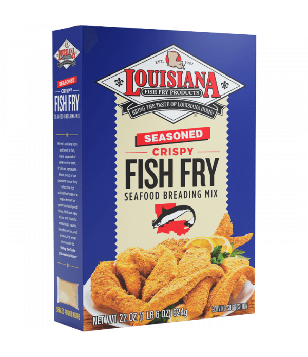 Louisiana Fish Fry Seasoned Fish Fry 22oz Box
