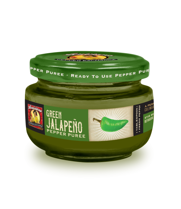 Green Jalapeno Pepper Puree, 4oz Louisiana Pepper Exchange