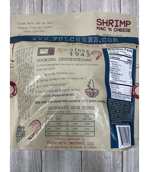Legacy Shrimp Mac N Cheese 26oz