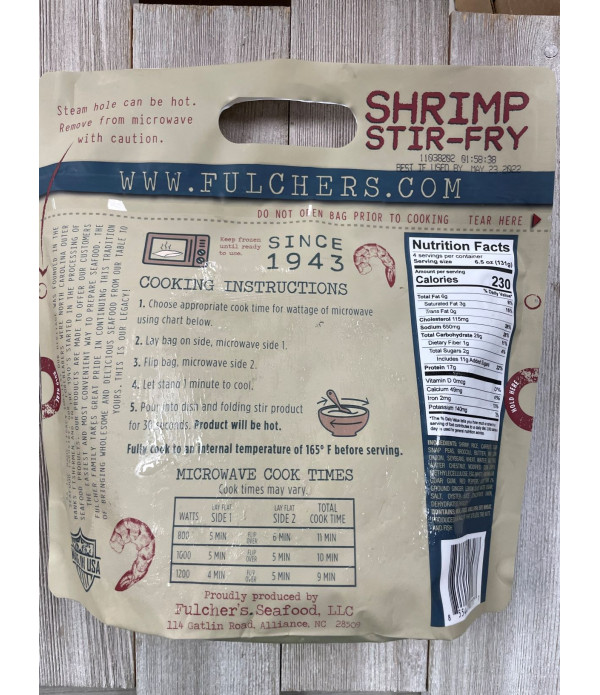 Delicious and Easy Shrimp Stir-Fry with Legacy's 26oz Bag
