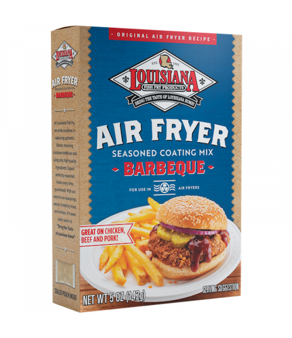 Louisiana Fish Fry Air Fry BBQ Coating Mix 5oz