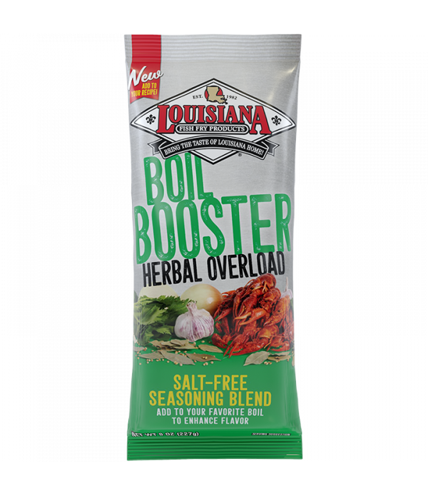 Louisiana Fish Fry Boil Booster Herbal Overload 8oz