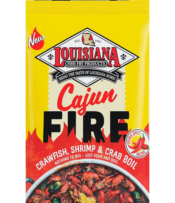 Louisiana Fish Fry Cajun Fire Boil 25lb