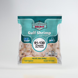 Louisiana Select 12oz BAG 91-130 PUD Shrimp