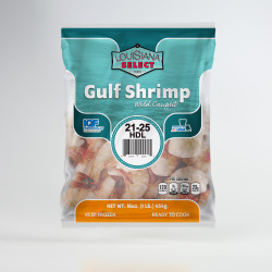 Louisiana Select 1lb BAG 21-25 Headless Shrimp