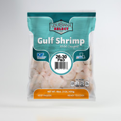 Louisiana Select 26-30 Peeled & Deveined Shrimp 1lb