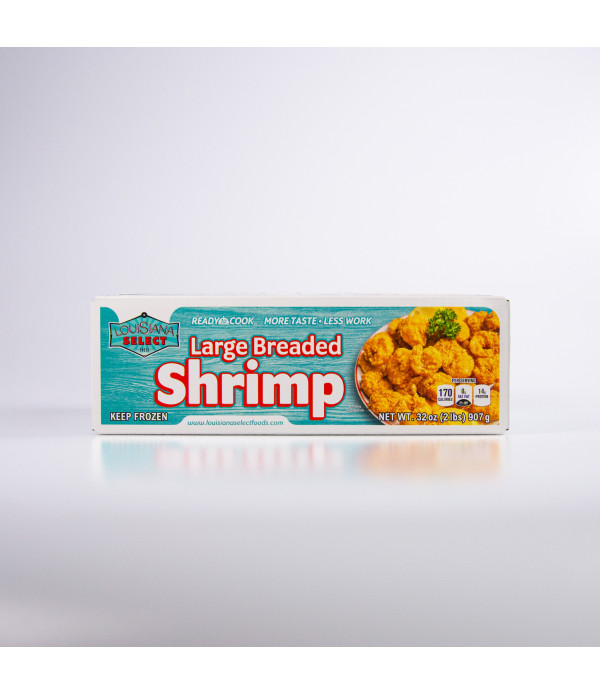 Louisiana Select Breaded Shrimp 2lb