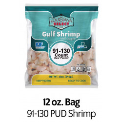 Louisiana Select 12oz BAG 91-130 PUD Shrimp
