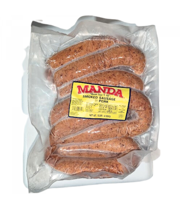 Manda Mild Sausage - 10lbs