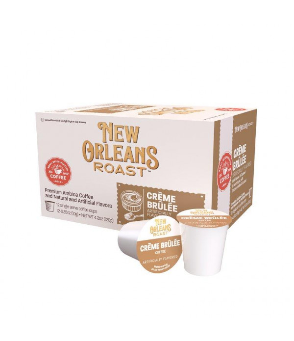 New Orleans Roast Crème Brûlée Single Serve Cups  12ct