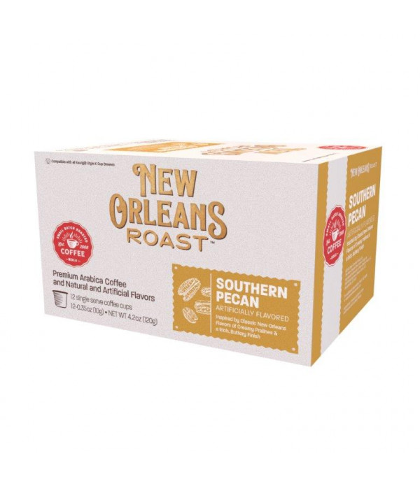 New Orleans Roast Southern Pecan Single Serve Cups 12ct