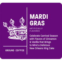 New Orleans Roast Mardi Gras Ground Coffee 12oz