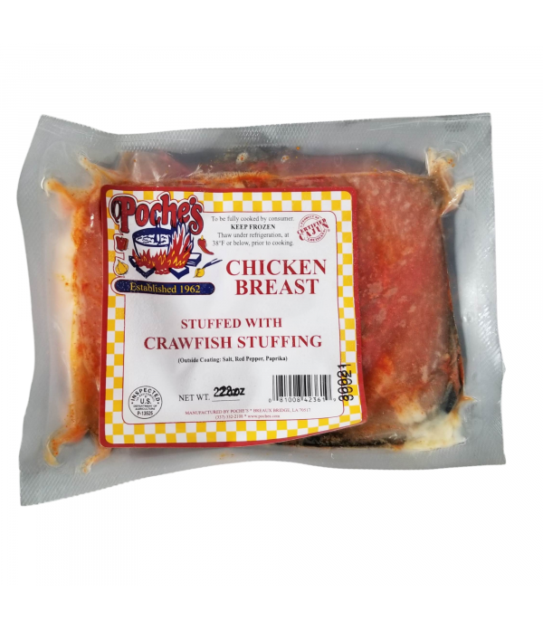 Poche's Stuffed Chicken Breast w/ Crawfish