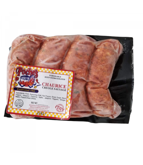 Creole Meats : Poche's Chaurice (Fresh) 1lb 081008321748