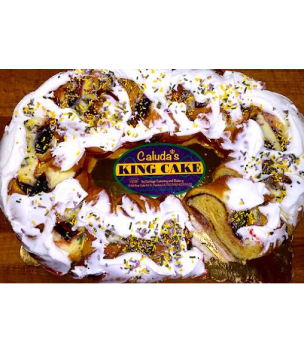 Caluda's Cream Cheese King Cake (Icing on the Side)