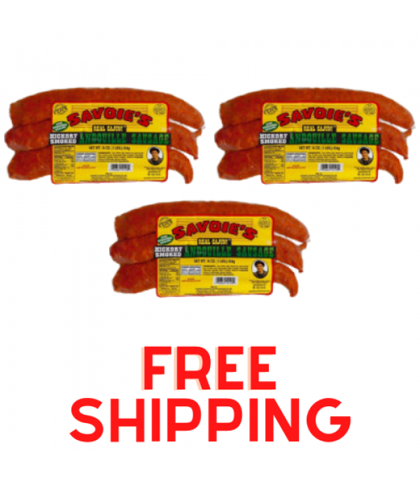 Savoie's Andouille Party Pack (FREE SHIPPING)