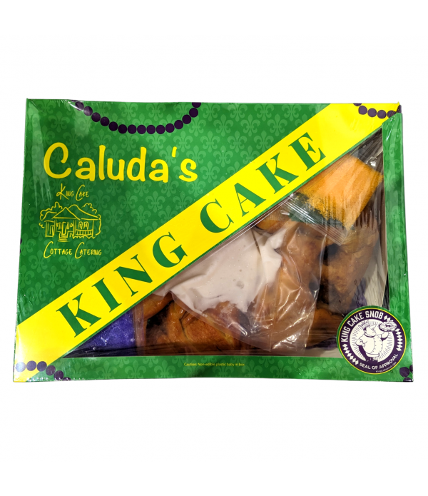 Caluda's Praline Filling King Cake (Icing on the Side)